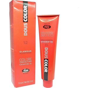 Lisap Dous Color Glamour Rossintensi Tone on Tone Haarkleur intensiev tint 75ml - 07/58GL Red Violet Blonde / Rotviolett Blond