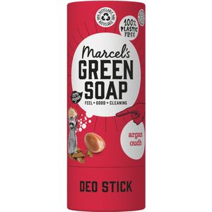 Marcel's Green Soap - Deodorant Stick - Argan & Oudh - Langdurige frisheid - 40 gr - 1 stuk