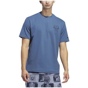 Adidas Go-to Korte Mouw Poloshirt Blauw M Man