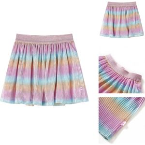 vidaXL Kinderrokje - Kinderrokjes - Kinderkleding - Kinderkled - Kinderrokje 128 meerkleurig