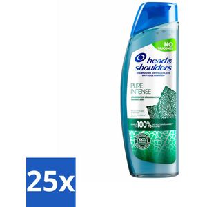 Head & Shoulders – Shampoo – Pure Intense Kalmeert Jeuk – 250 ml - Bulkverpakking - 25 stuks