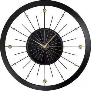 NEXTIME Wandklok Glam zwart ø 40 cm kopen