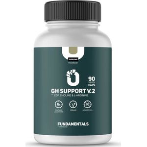 Fundamentals L-Arginine & CDP Choline - GH Support V2 - Aminozuren - L-Glutamine - 90 Veggi Caps - Vegan - Voedingsupplement