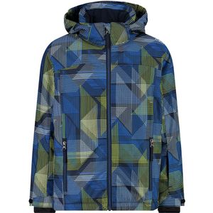 CMP Boys Jacket Snaps Hood Twill Ski-jas (Kinderen |blauw |waterdicht)