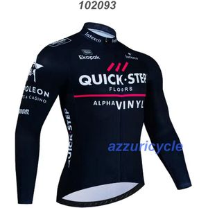 Fietsshirt met lange mouw S Quick-Step Z