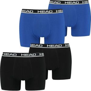 HEAD Heren Boxershorts HEAD BASIC BOXER 4er Pack 4 Pack Veelkleurig L