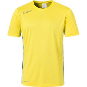 Uhlsport Essential  Sportshirt - Maat L  - Mannen - geel/blauw