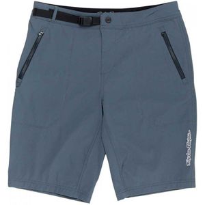 troy lee designs skyline trail shell blue mtb short