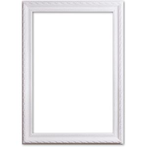 Barok Lijst 30x45 cm Wit - Franklin