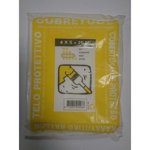 Afdekfolie 4x5m Extra Sterk / Extra Dik 0,04 mm