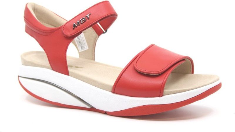 MBT - MALIA 2 W - Sandalen - Rood - Wijdte G
