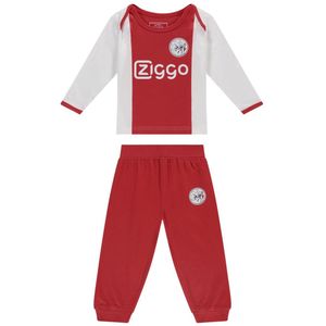 Ajax - Baby Pyjama - Wit Rood - 2-delig