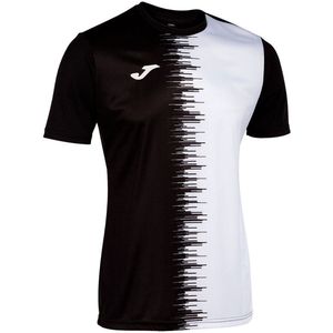 Joma City Ii T-shirt Met Korte Mouwen Wit,Zwart XL Man