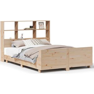 FIONERA Bedframe zonder matras massief grenenhout 140x200 cm