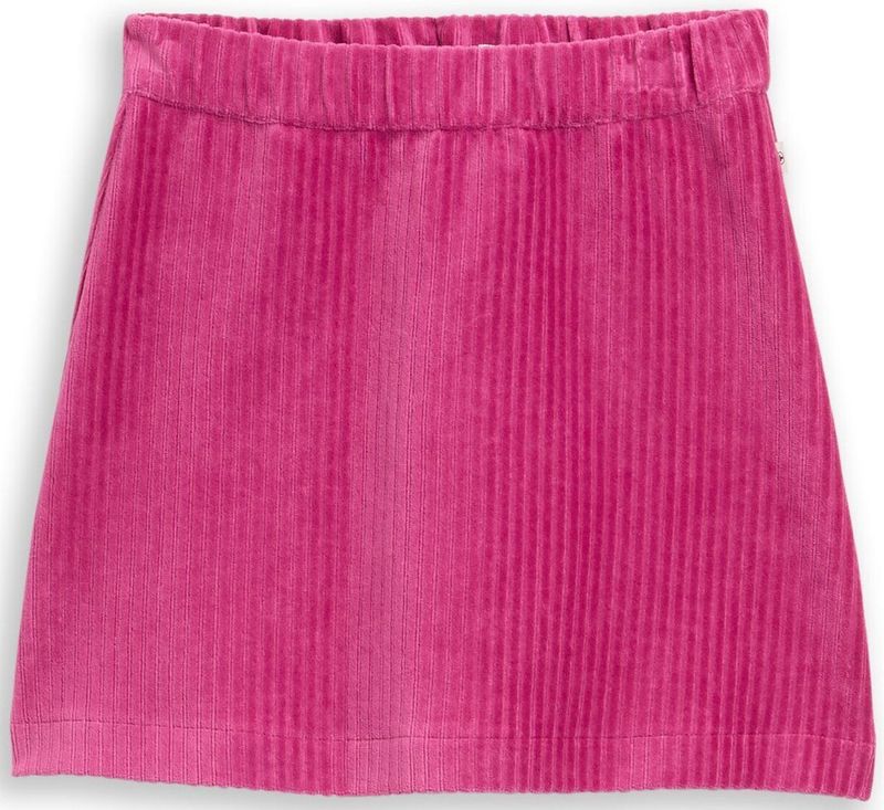 TOM TAILOR - Minirok - Magenta - Corduroy - Opgezette Zakken