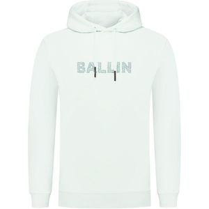 Ballin Amsterdam - Heren Regular fit Sweaters Hoodie LS - Light Green - Maat XXL