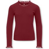 Kids ONLY - KogLeslie - Winter Top - Rood - Longsleeve