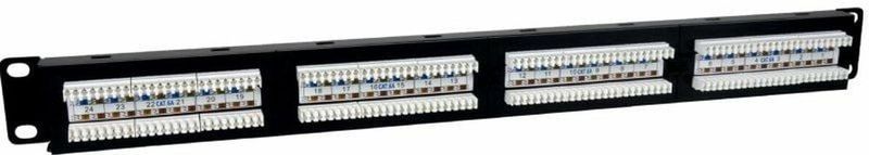 Netwerkapparatuur - Dual Block - 24-Poorts - Cat 6A - UTP