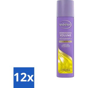 Andrélon - Verrassend Volume - Droogshampoo - Voor Extra Volume - 245 ml - Voordeelverpakking - 12 stuks