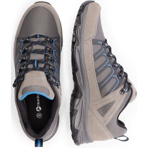 Travelin' Bogense - Lage Heren Wandelschoenen - Waterdicht en ademend - Grijs - Maat 43