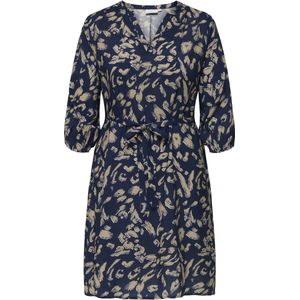 ONLY CARMAKOMA - CARJYTTE LIFE 3/4 BLK DRESS AOP BF - Meisjes - Mini jurken