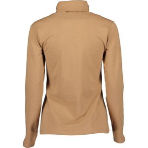 Blue Seven dames koltrui - dames kol shirt - camel - 203433 - maat 44