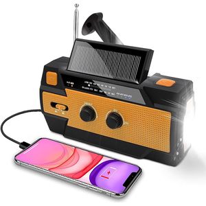 Noodradio - Noodpakket Oorlog - Draagbare Radio -