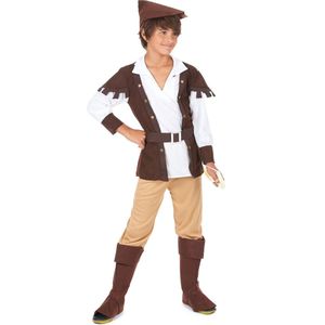 LUCIDA - Robin Hood kostuum voor jongens - L 128/140 (10-12 jaar)