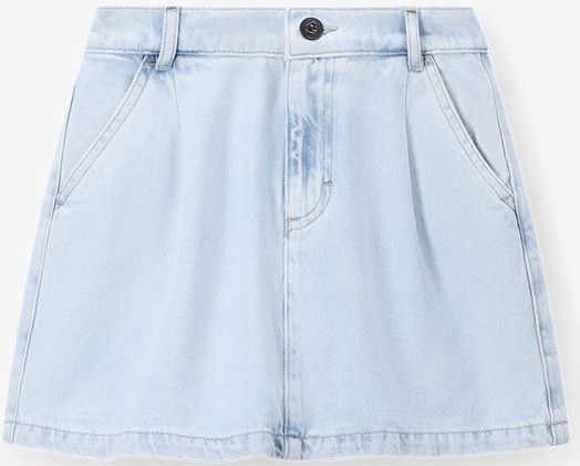 Sissy-Boy - Denim Rok - Lichtblauw - Hoge Taille - Mini-lengte