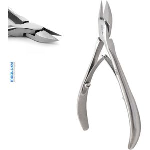 MEDLUXY® Semi Pro - Nageltang - Hoektang - Spits Bek - 12 cm - 15 mm [MP0463] ( ingegroeide nagels , nagelhoekjes, nagelknipper , manciure - pedicure )