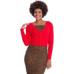 Dancing Days - LOVE DREAM Cardigan - S - Rood