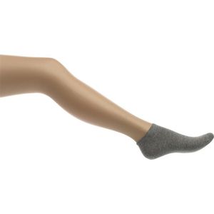 Bonnie Doon - Dames - Cotton Short Sock - Light Grey Heath. - maat 36-41 (2 paar)