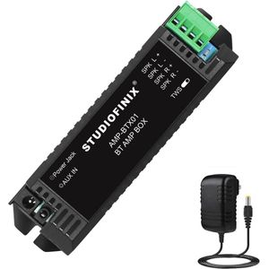 Mini Bluetooth Versterker 2-Kanaals voor Passieve Luidsprekers met TWS, AUX voor Wand, Plafond en Marine Installaties