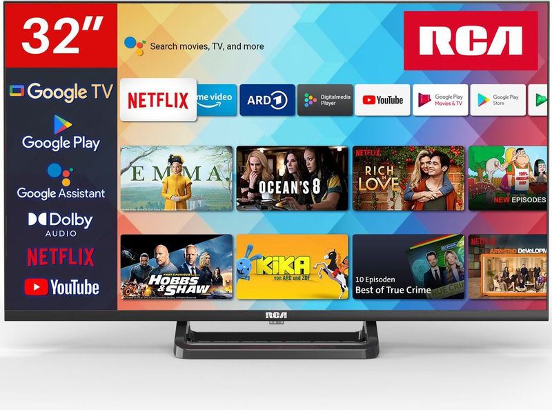 RCA - SRG32HQ1C - Ultra HD TV - 32 inch - DLED - Triple Tuner - HDMI - CI+