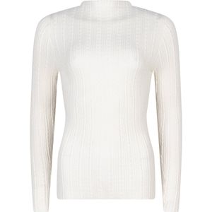 Lofty Manner Trui Sweater Kimberly Om05 2 101 Off White Dames Maat - XL