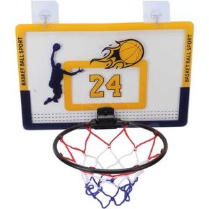 Jojoy - Mini Basketbal Set - Mini Hoop - Mini Basketbalbord - Mini Basketbal Hoop - Mini Basketbalring - Inclusief Bal en Pomp - SLAMSTAR