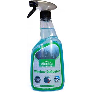 Swiss Clean | Professionele Window Defroster | Professionele anti vries auto ramen | Werkt tot -50 graden | Spuitfles | Ruitenontdooier | Exterieur reiniger auto | Autoreiniger | Anti Vries | Dooien
