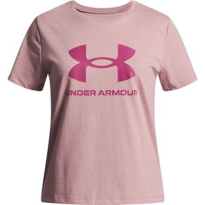 Under Armour - Big Logo - T-shirt - Meisjes - Korte Mouwen