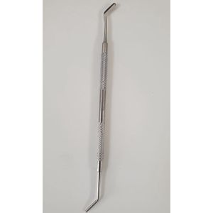 Belux Surgical Instruments - Tandarts Instrument – Vulinstrument - Dubbelzijdig - Zilver - 17,5 cm