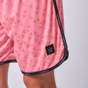 STAR BEACHWEAR Heren Short beach volleybal met Sand-off systeem Roze Maat L
