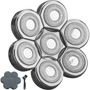 Vervangende Hoofden voor Elektrisch Scheerapparaat - Roestvrijstalen Messen voor Roterend Scheerapparaat