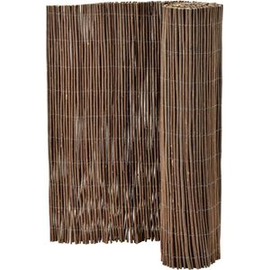 In And OutdoorMatch Rieten Hek Jude - Tuinschutting - Tuinscherm - Op Rol - 500x150 cm - Hout