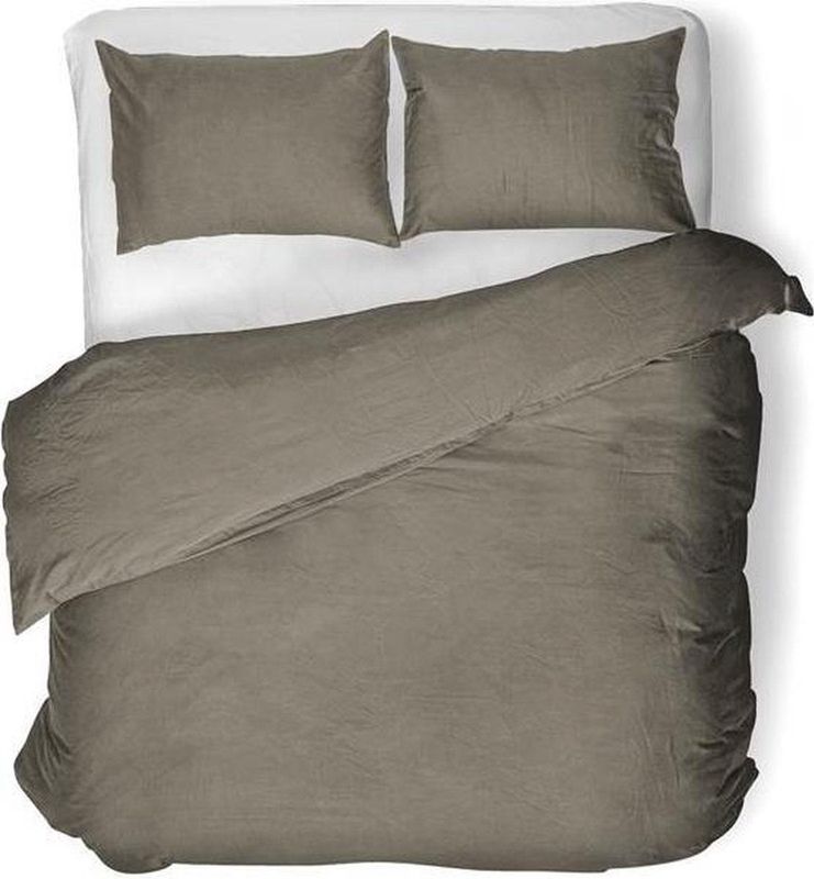 Dekbedovertrek - Katoen - Grijs