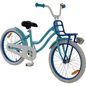 2Cycle Lady - Blauw - Meisjesfiets 6 tot 8 jaar