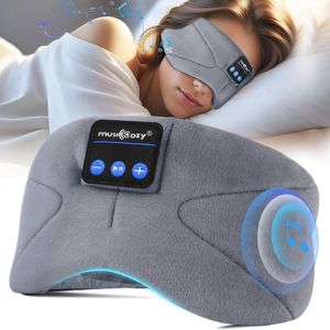 Slaapmasker met Hoofdtelefoon voor een Rustige Slaap
