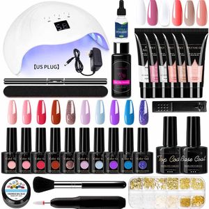 NAXSIR - Complete Nagellift - Gel - 48W UV/LED Nagellamp - Salonkwaliteit Manicure Thuis