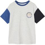 Vertbaudet - T-shirt - Contrasterende Korte Mouwen - Jongens