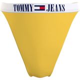Tommy Jeans Uw0uw04087 Bikinibroekje Geel S Vrouw