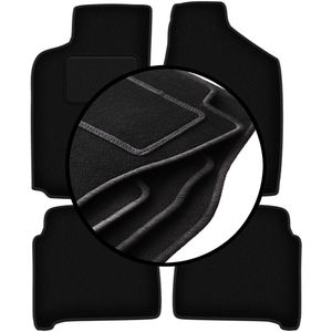 Complete set veloursmatten voor: Toyota Camry V20 II sedan (1986-1991)