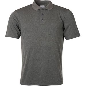 James and Nicholson Heren Actief Polo (Donkergrijs Melange)